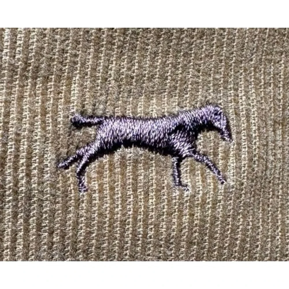 Brooks Brothers Horse Pattern Embroidered Corduroy Pants | Clark Fit | 38 X 32